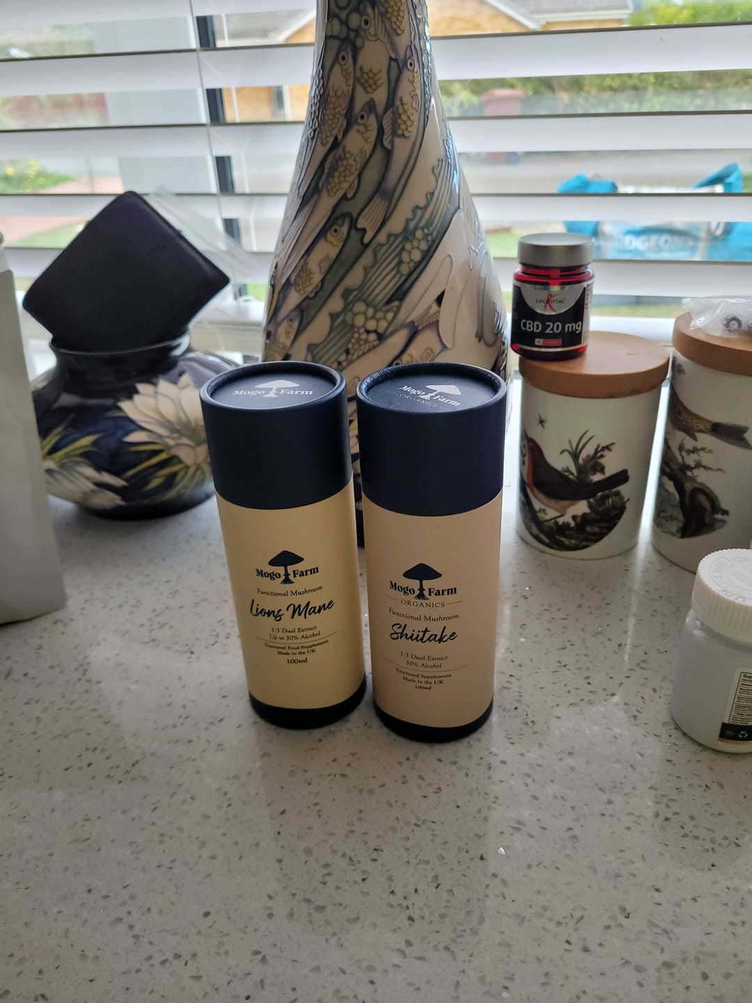 Customer photo review of Shiitake Mushroom Tincture