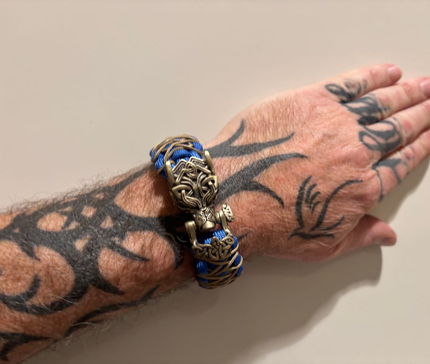 Customer photo review of The Dragon II Paracord Bracelet