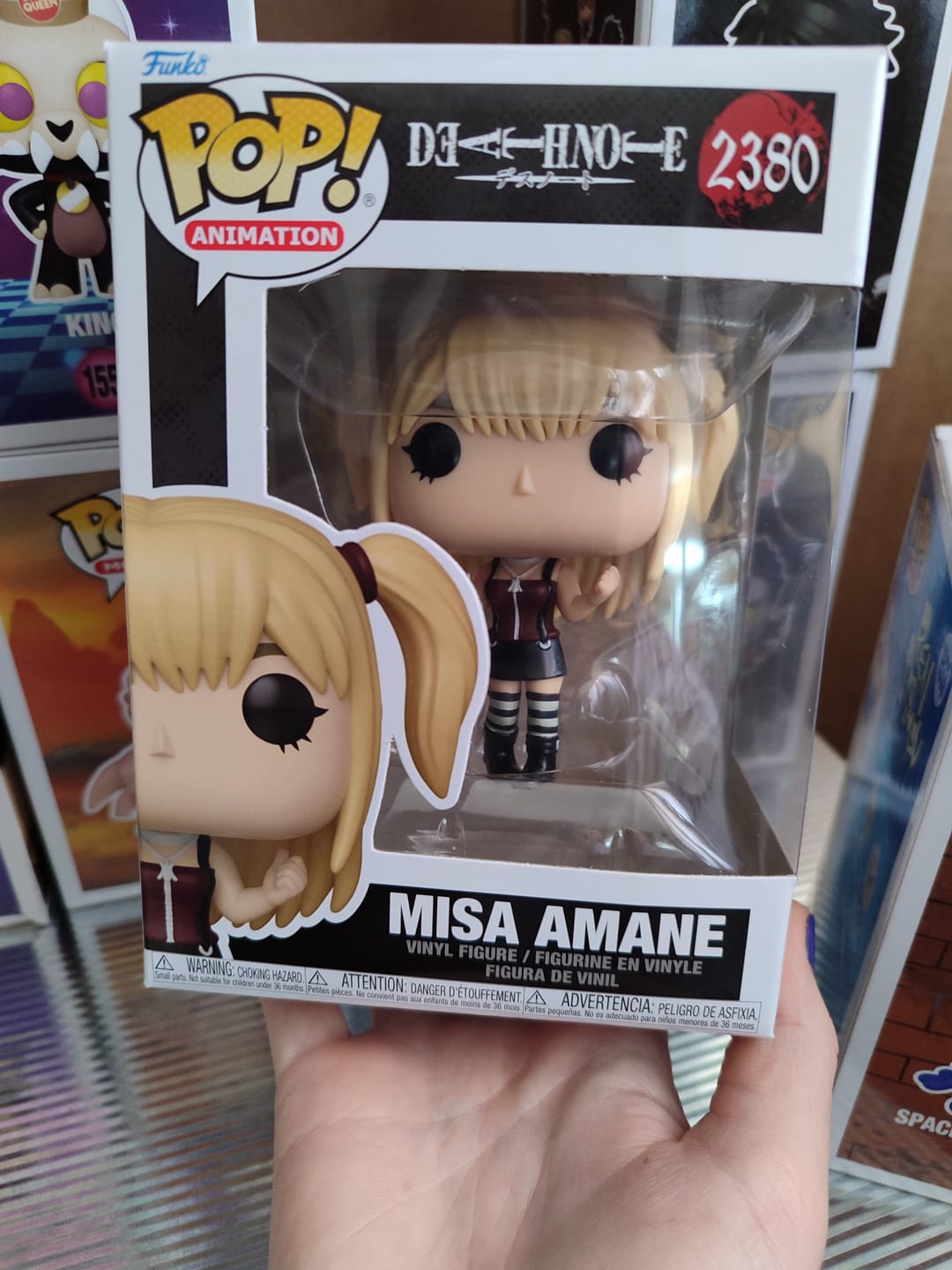 Customer photo review of Funko Pop! Animation: Death Note - Misa Amane