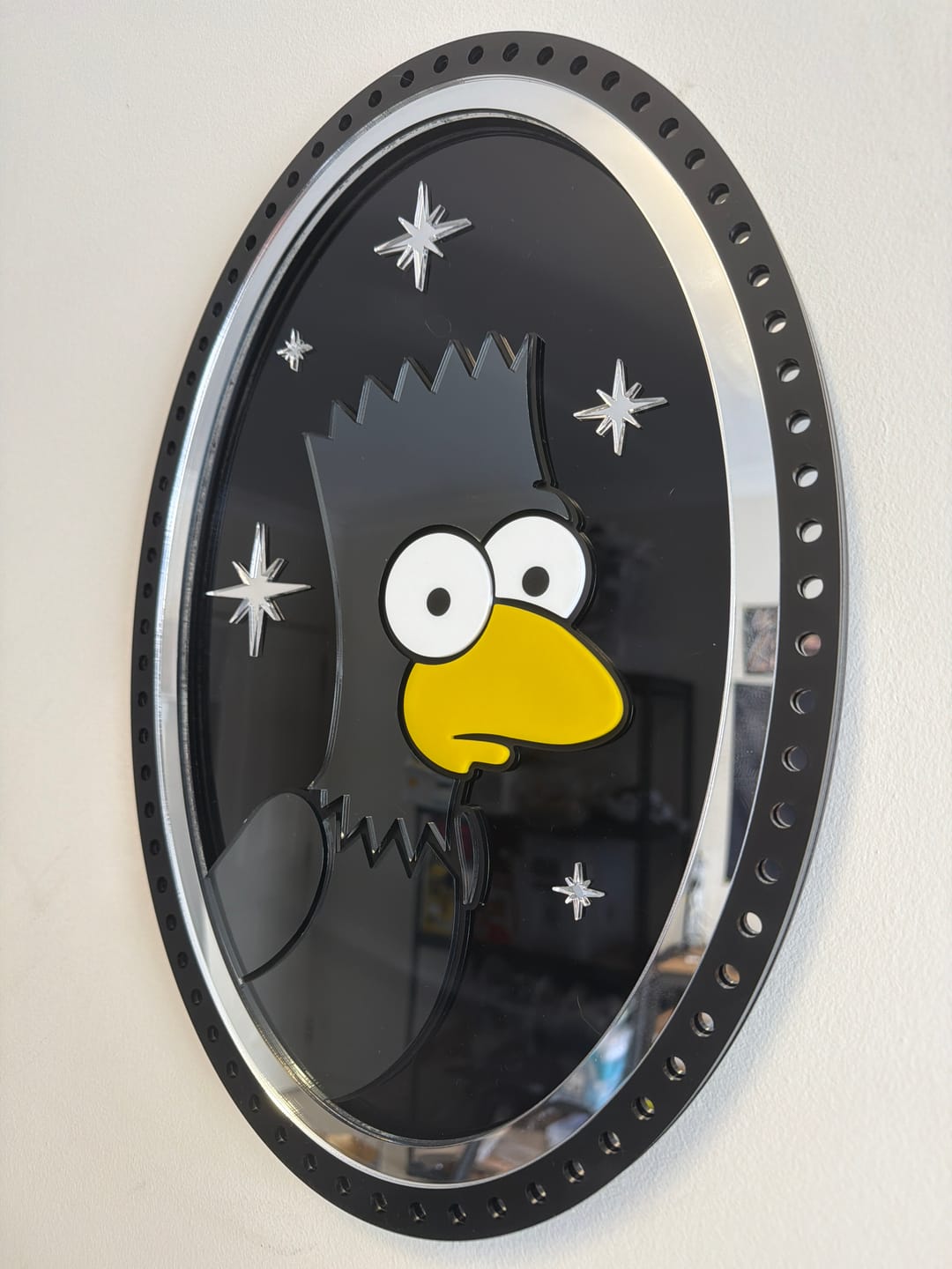 Customer photo review of The Raven Victorian Mirror Portrait