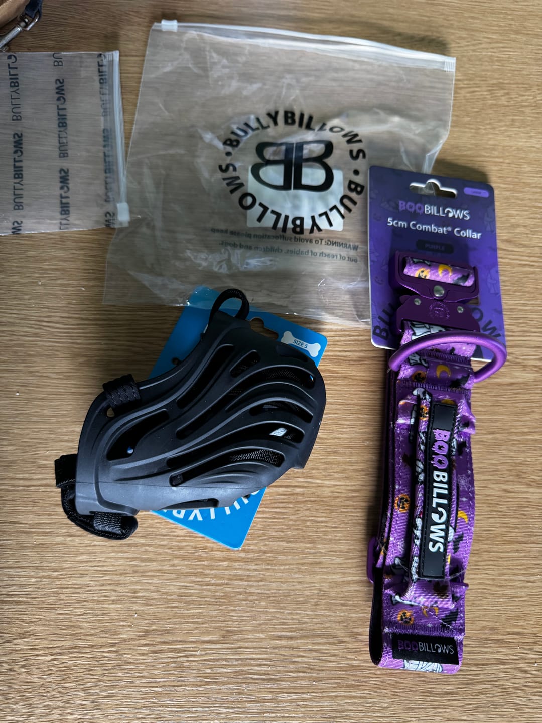 Customer photo review of Muzzle | Flexi & Legal Requirement - S-XL Breeds - Black