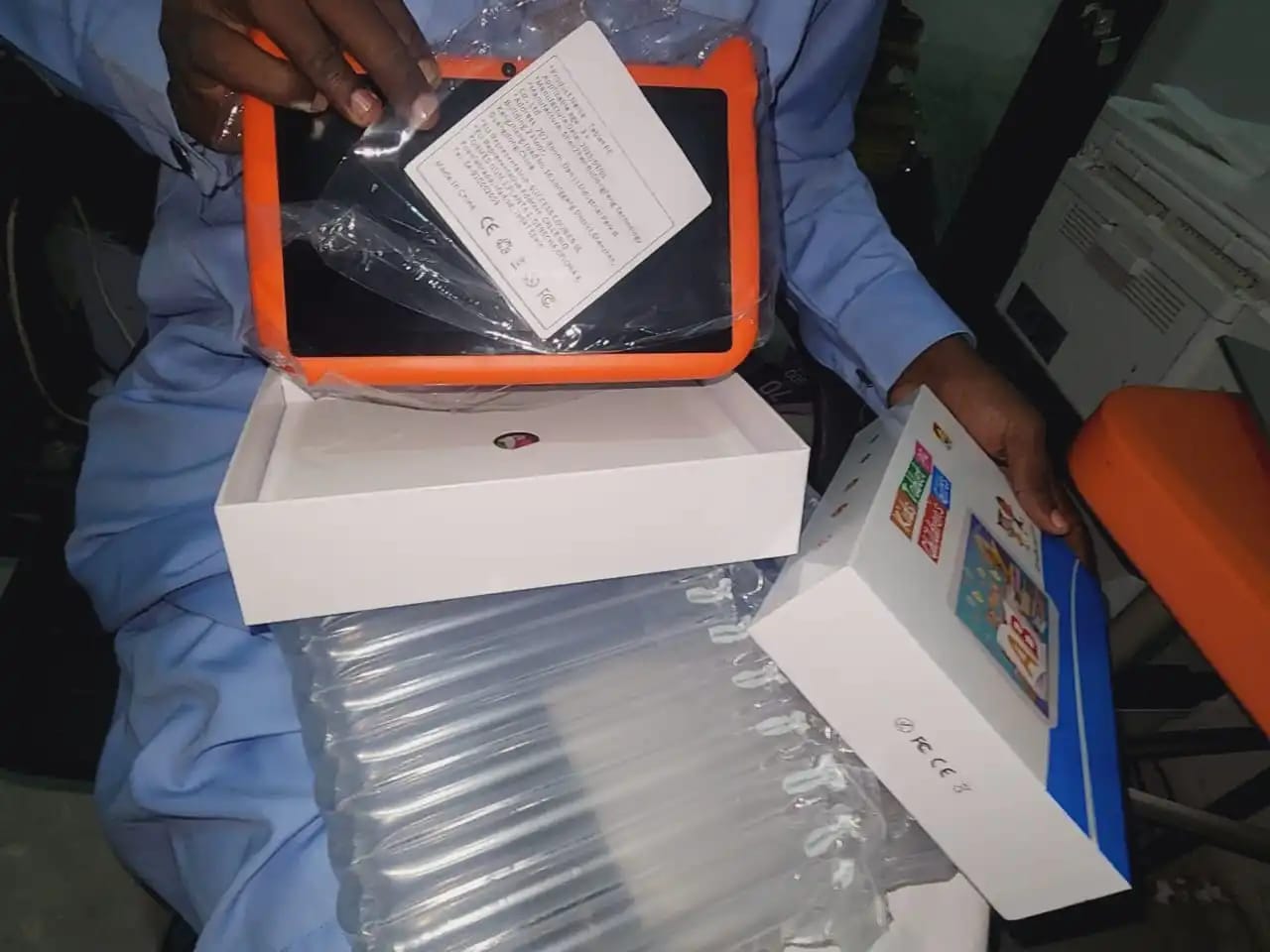 Customer photo review of Kids Learning Tablets