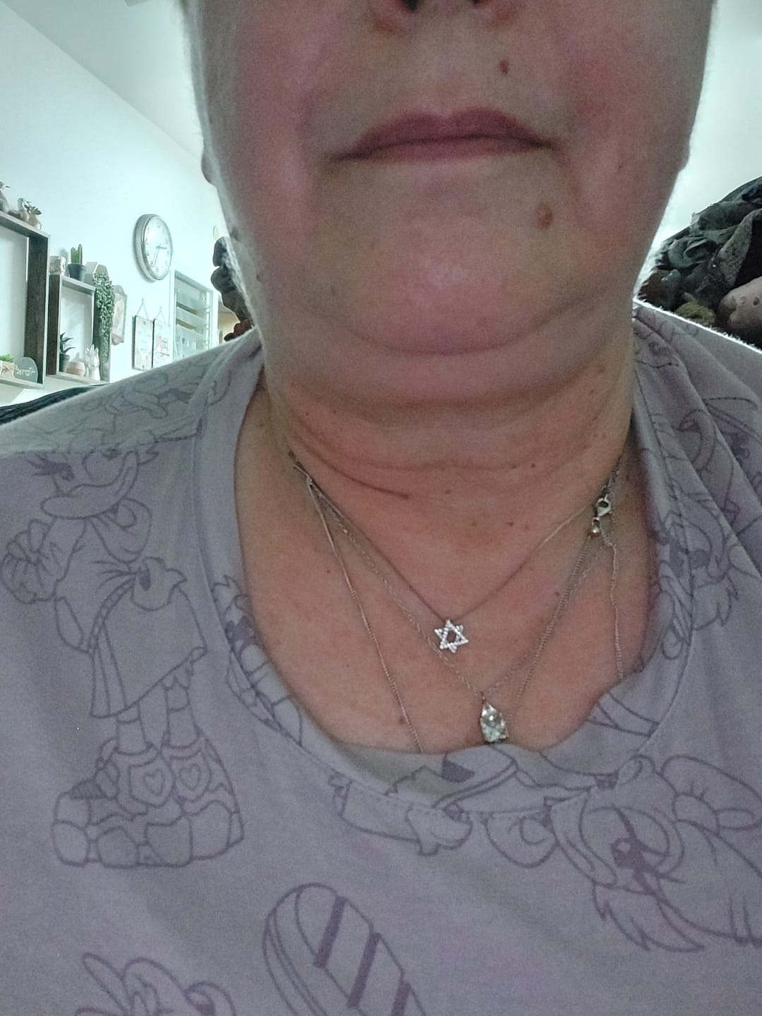 Customer photo review of Star of David Necklace for Women