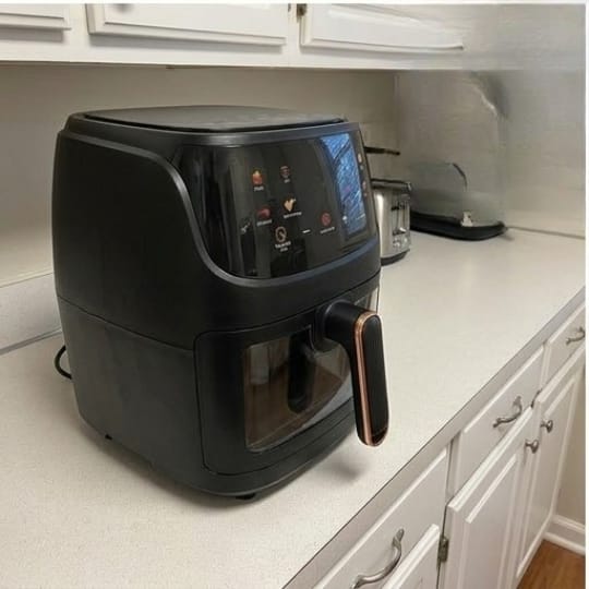 Customer photo review of FREIDORA DE AIRE 12 LITROS 🥘