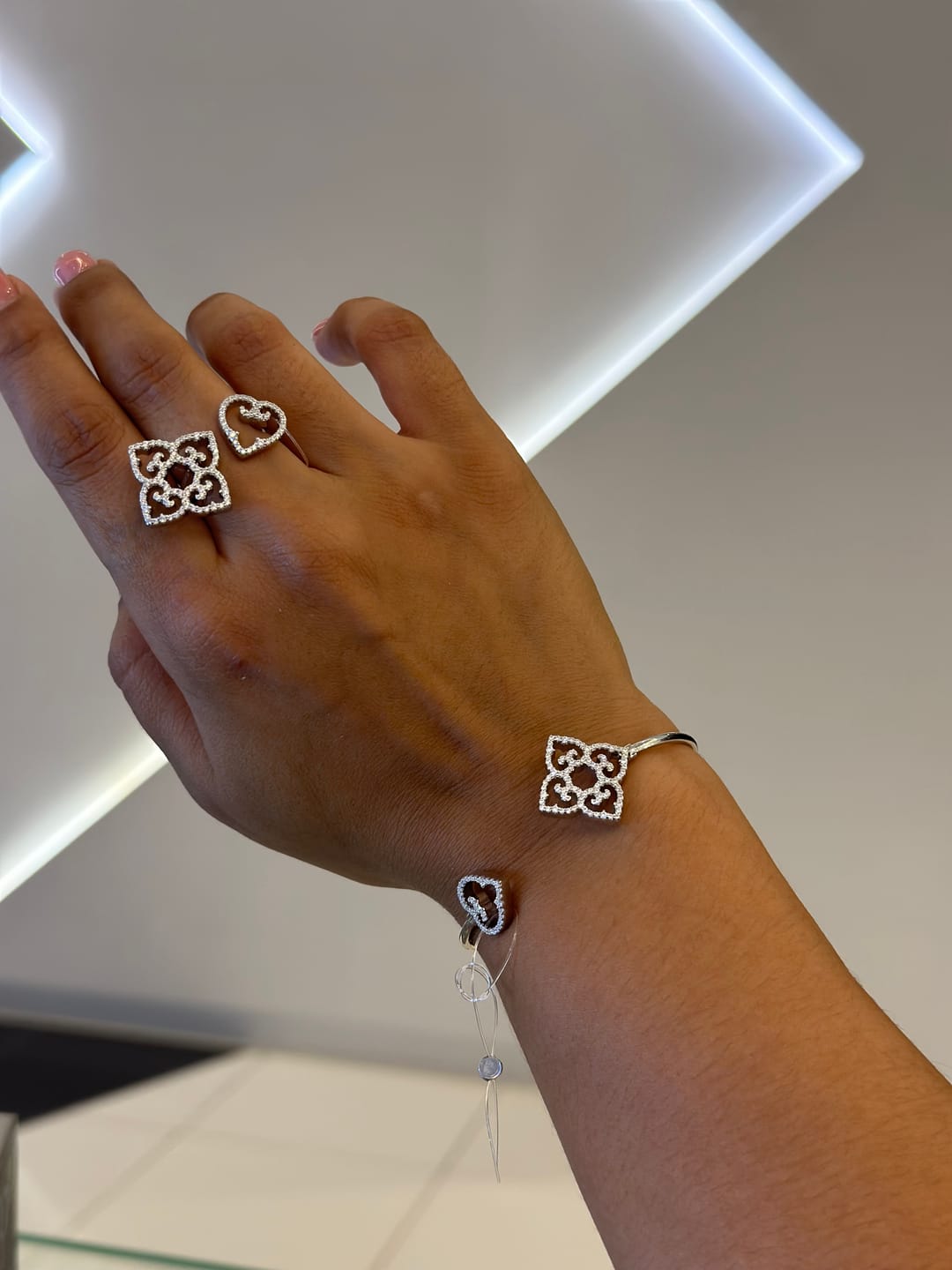 Customer photo review of Mother & Child Bracelet