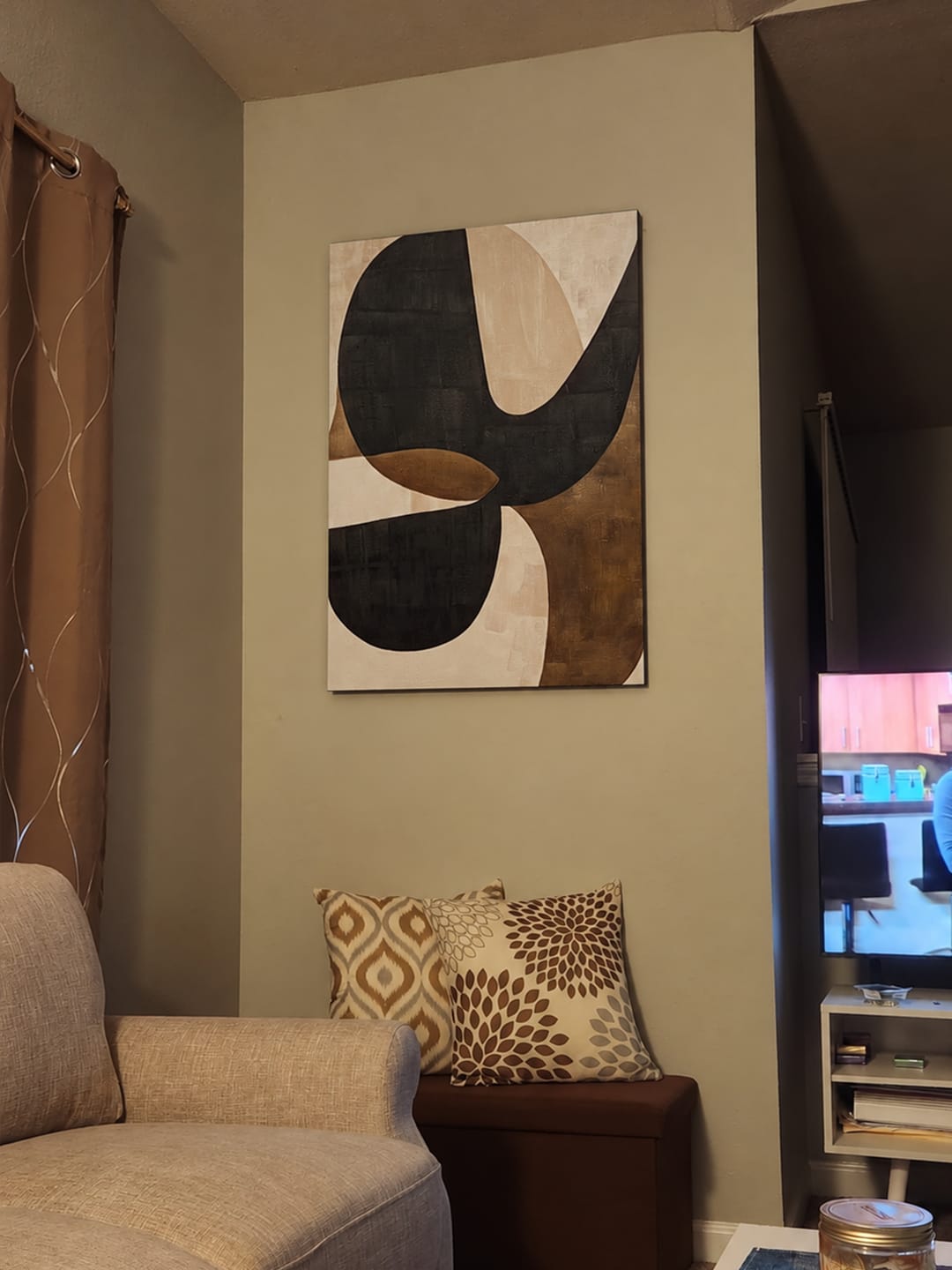 Customer photo review of Wabi Sabi Canvas Art #WS1009