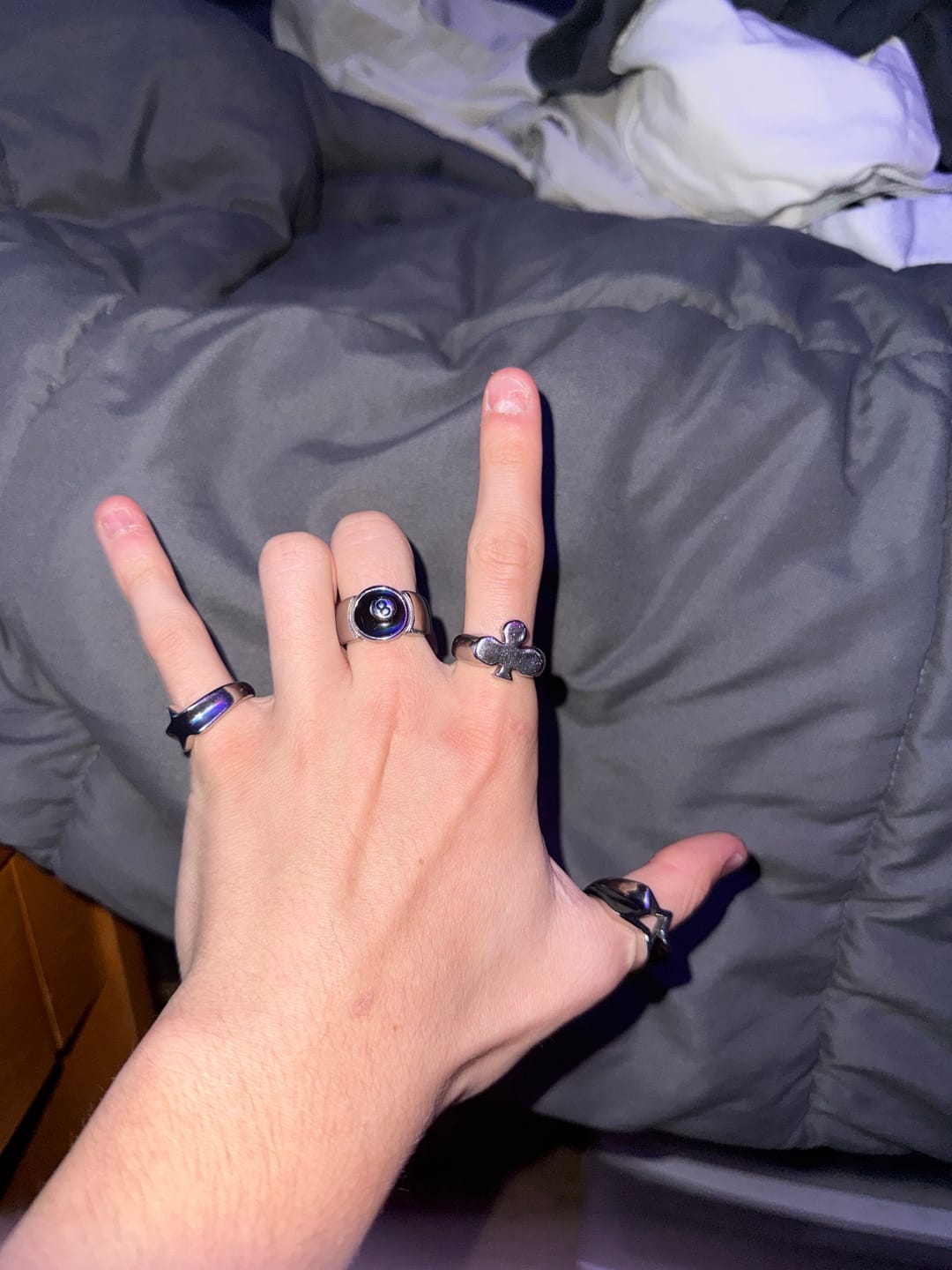 Customer photo review of 8 Ball Ring