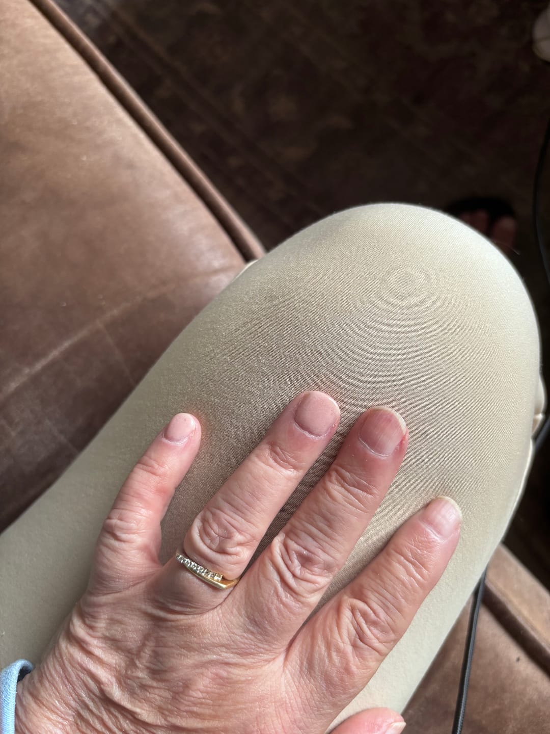 Customer photo review of Caramel Macchiato Dipping Powder