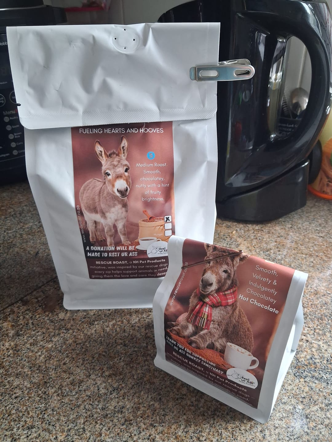 Customer photo review of Hot Chocolate - Rest Ur Ass Donkey Sanctuary