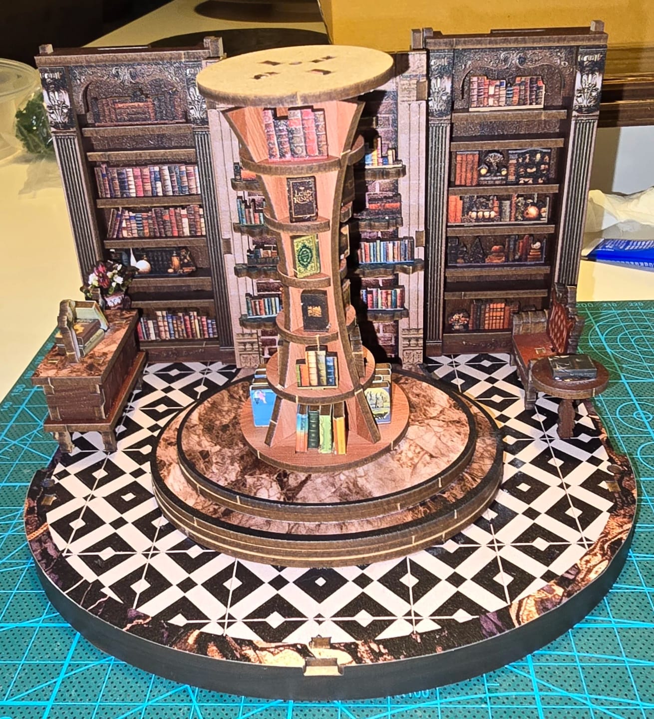Customer photo review of Booknook Kit | Wisdom Ring