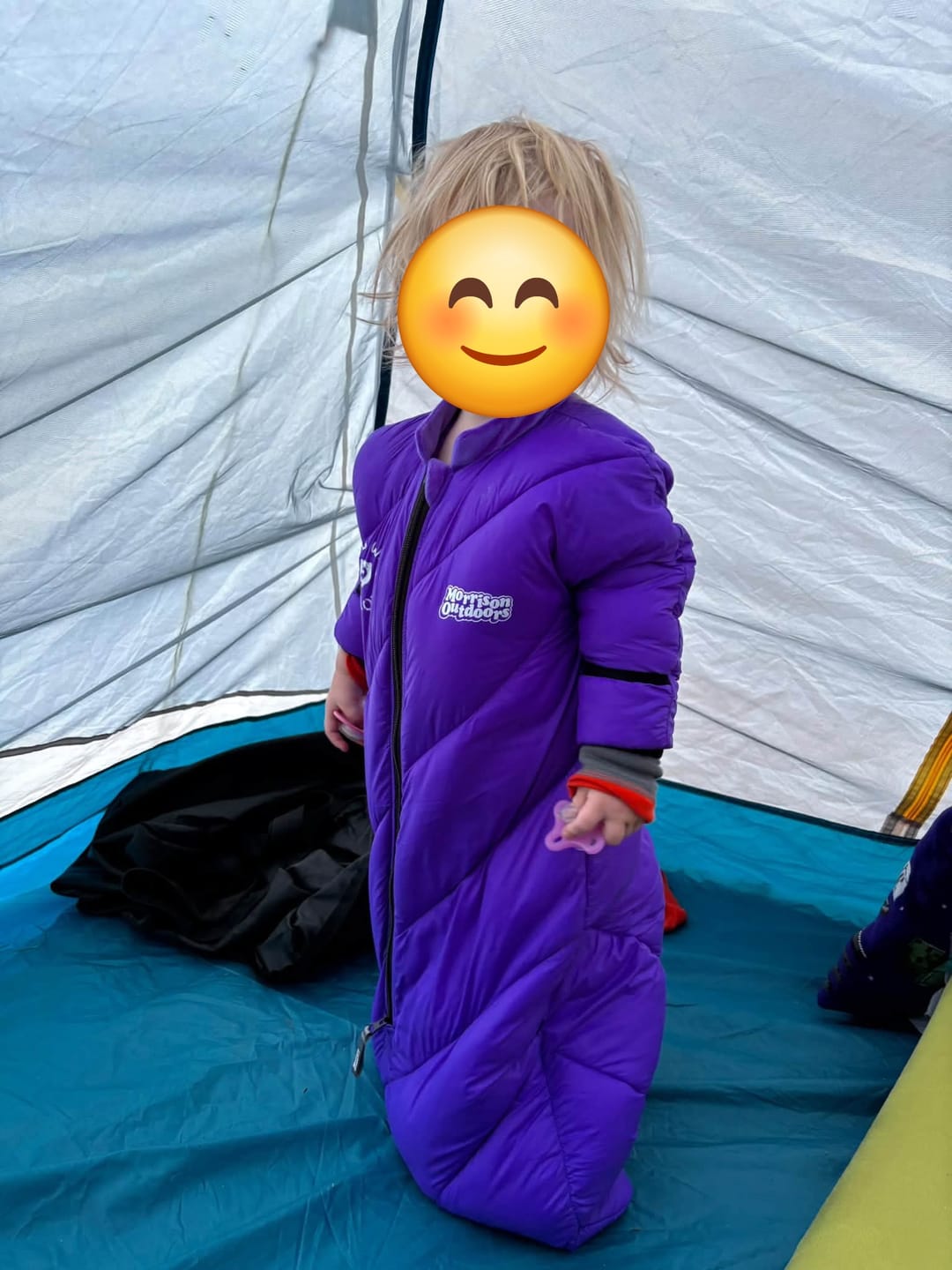 Customer photo review of Little Mo Baby Sleeping Bag (6-18 months)