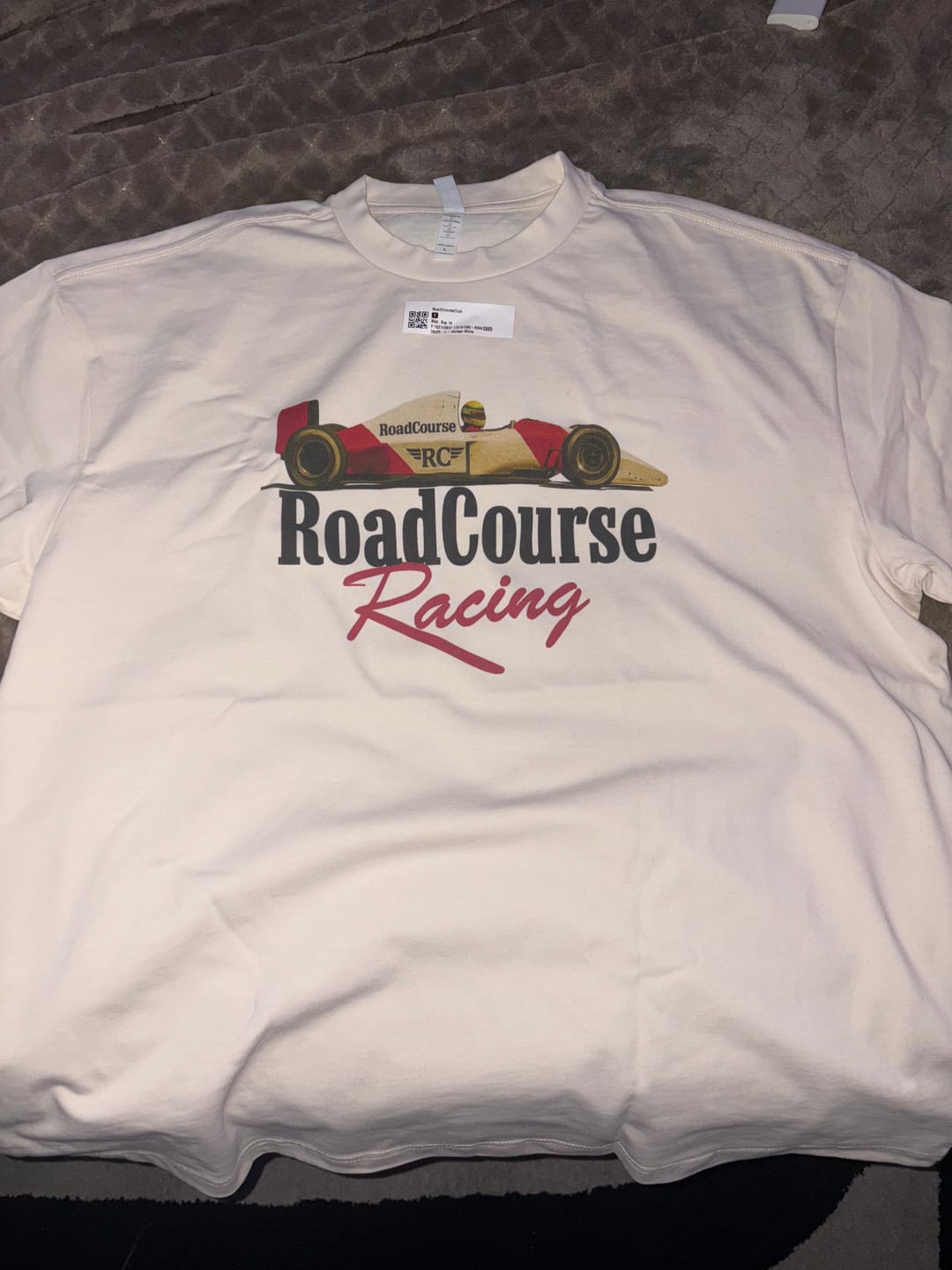 Customer photo review of OFFICIAL CLUB 1988 RACING TEE