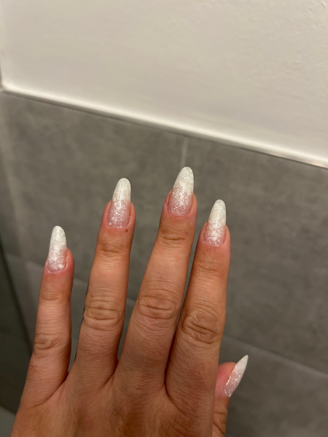 Customer photo review of Set Solid Gel White + pensule