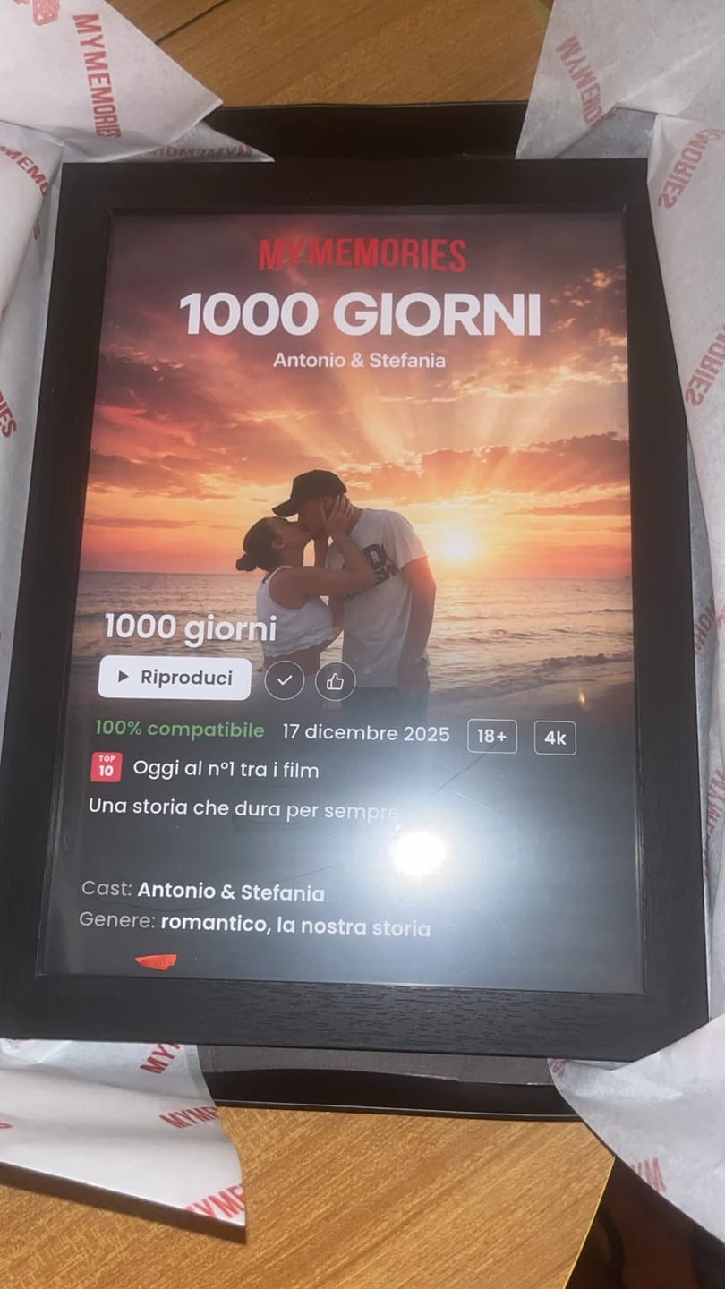 Customer photo review of MyMemories - Poster Netflix