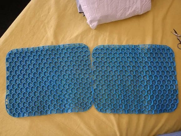 Customer photo review of Cojín Ergonómico de Gel