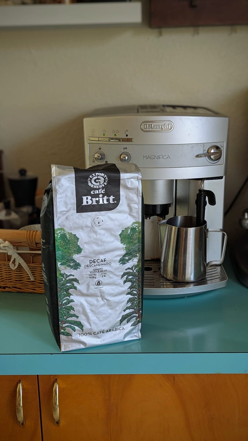 Customer photo review of COSTA RICAN DECAFFEINATED COFFEE 2LB