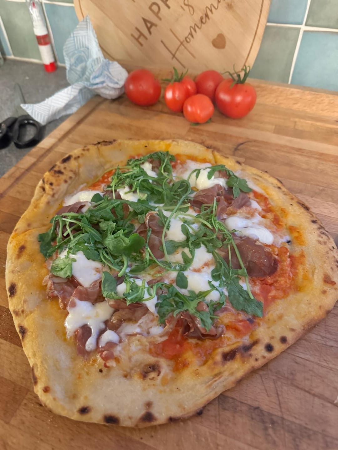 Customer photo review of Sourdough Pizza Bases