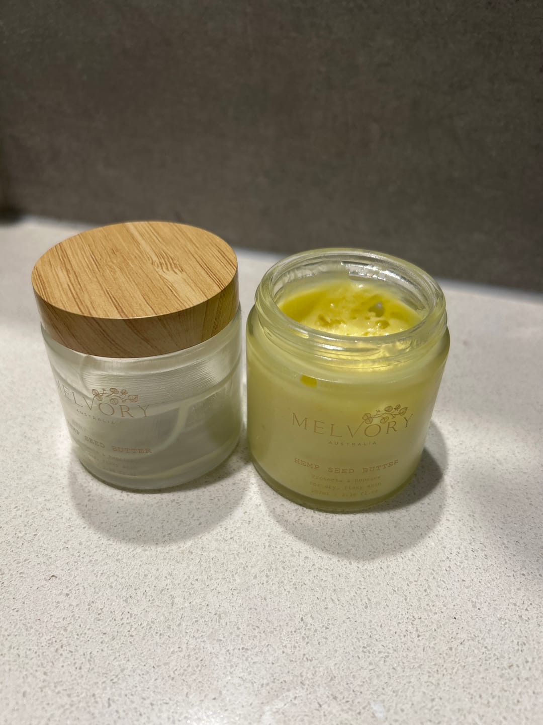 Customer photo review of Hemp Seed Rescue Butter