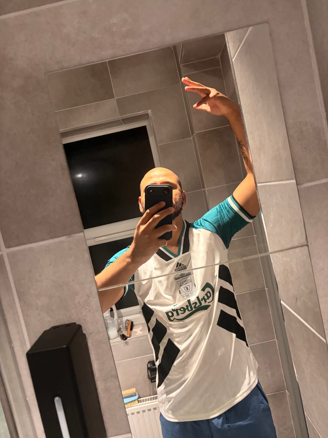 Customer photo review of Liverpool away jersey 1993/94