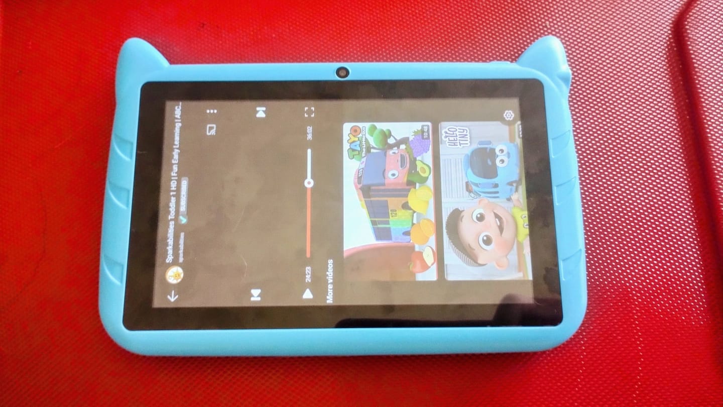 Customer photo review of Kids Learning Tablets