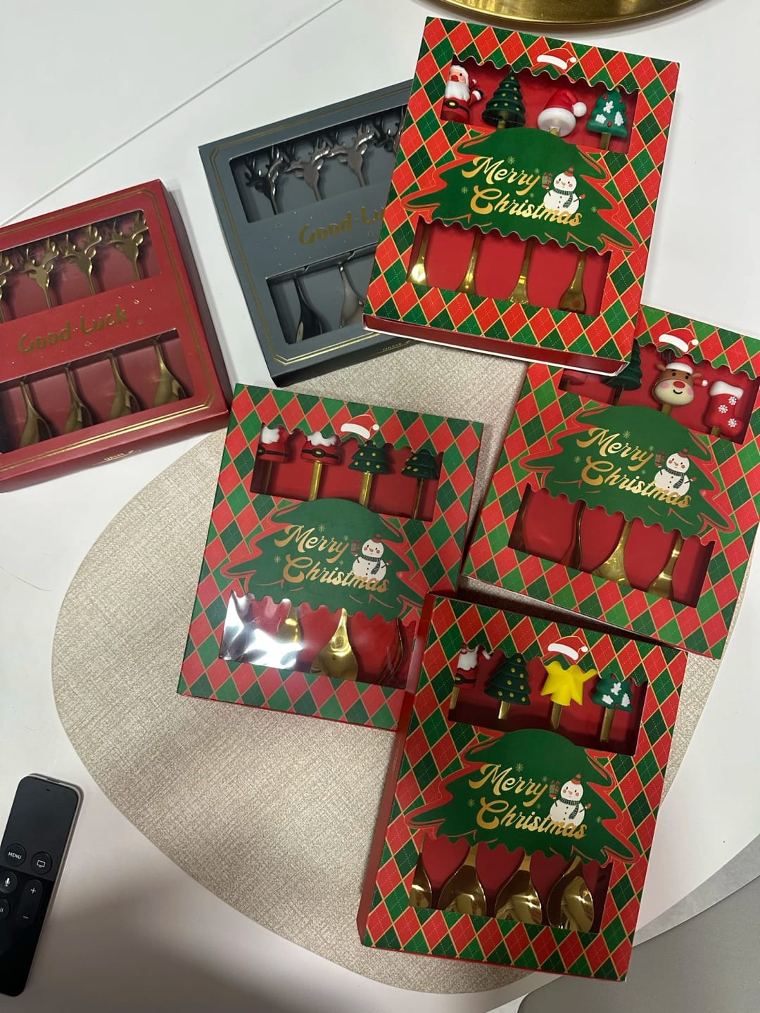 Customer photo review of Festive Serving Decor Cutlery Set