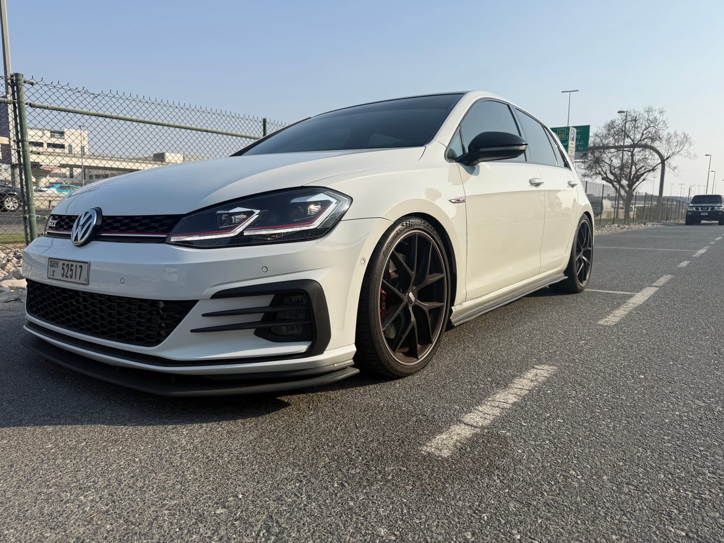 Customer photo review of MK7.5 Golf GTI Side Skirt Splitters (Pair)