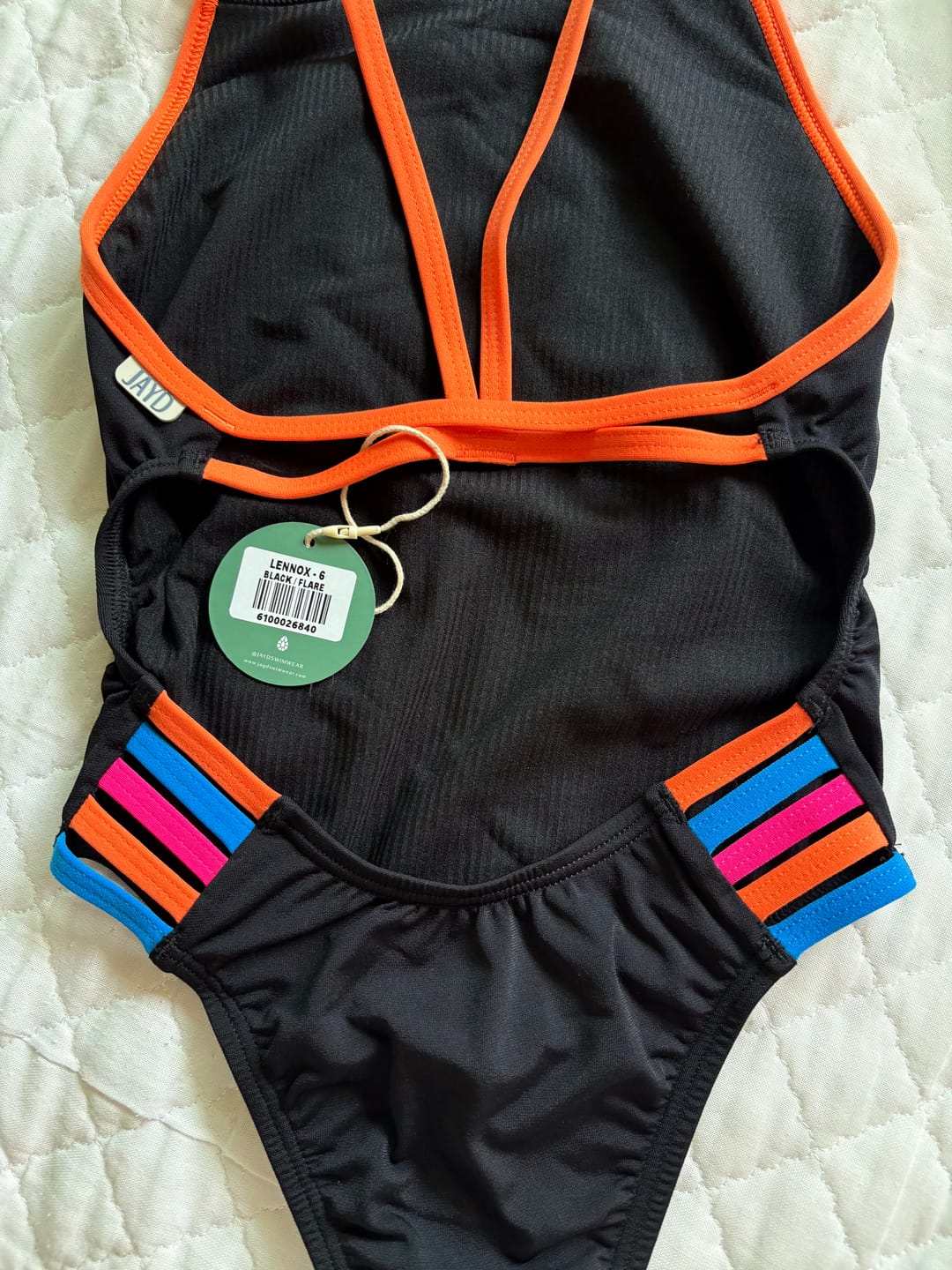 Customer photo review of LENNOX ONE PIECE - Black|Flare
