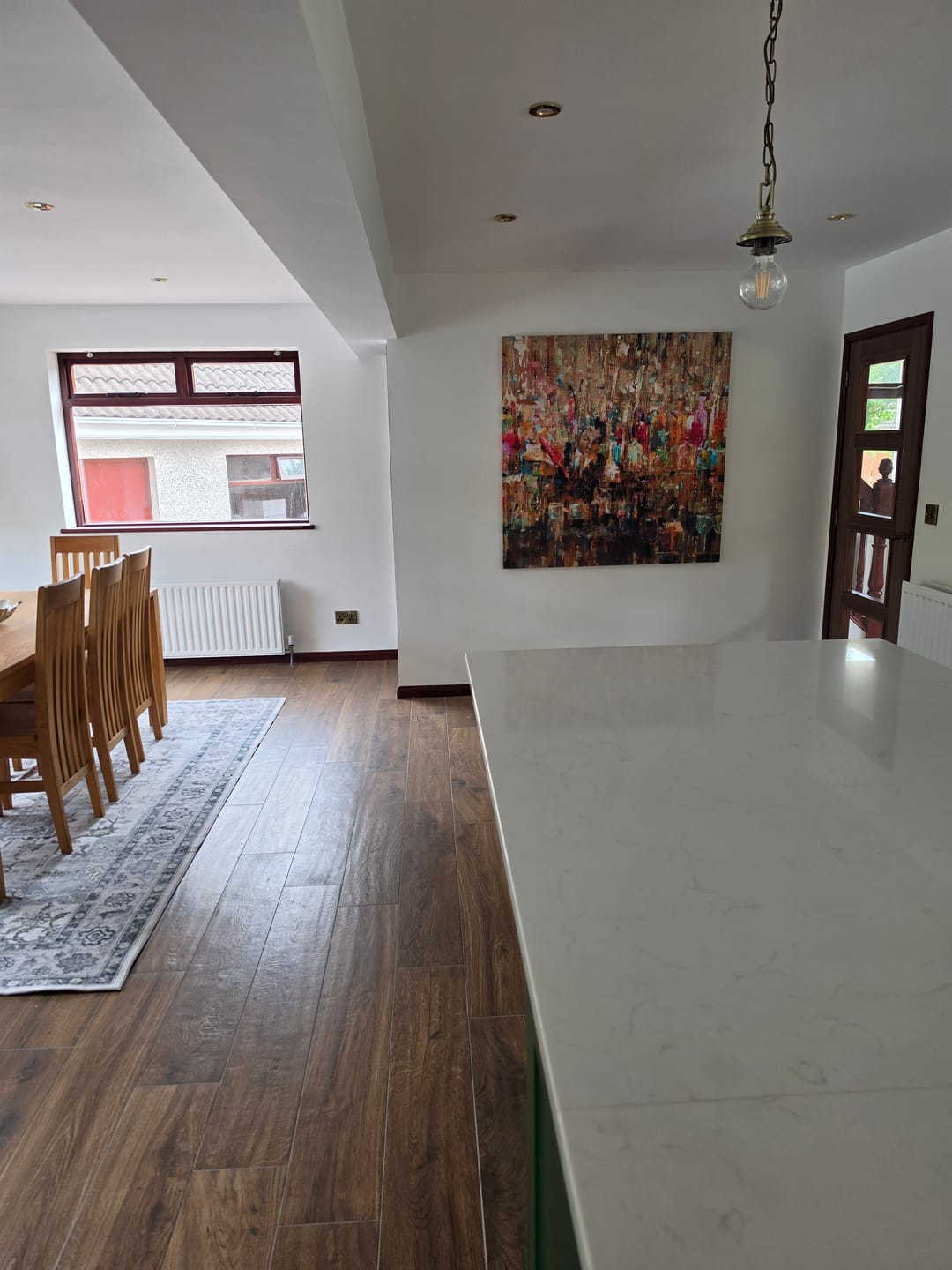 Customer photo review of Cocktail Bar Oversized Canvas Print