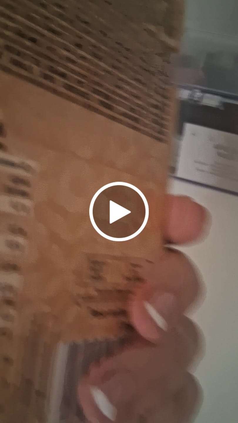 Customer video review of Kebarretta di Granola alla Nocciola