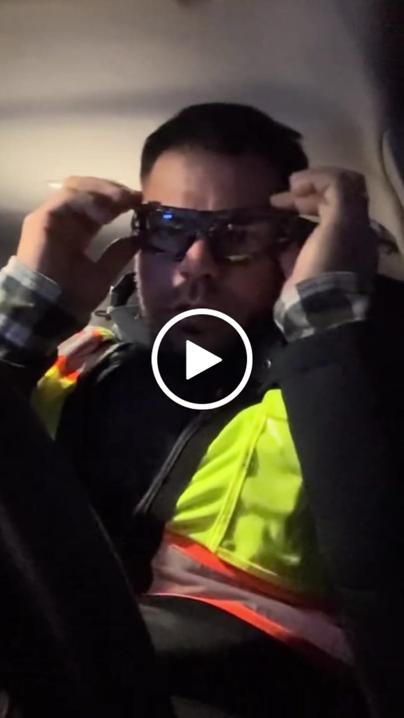 Customer video review of AeroShield Sports Glasses