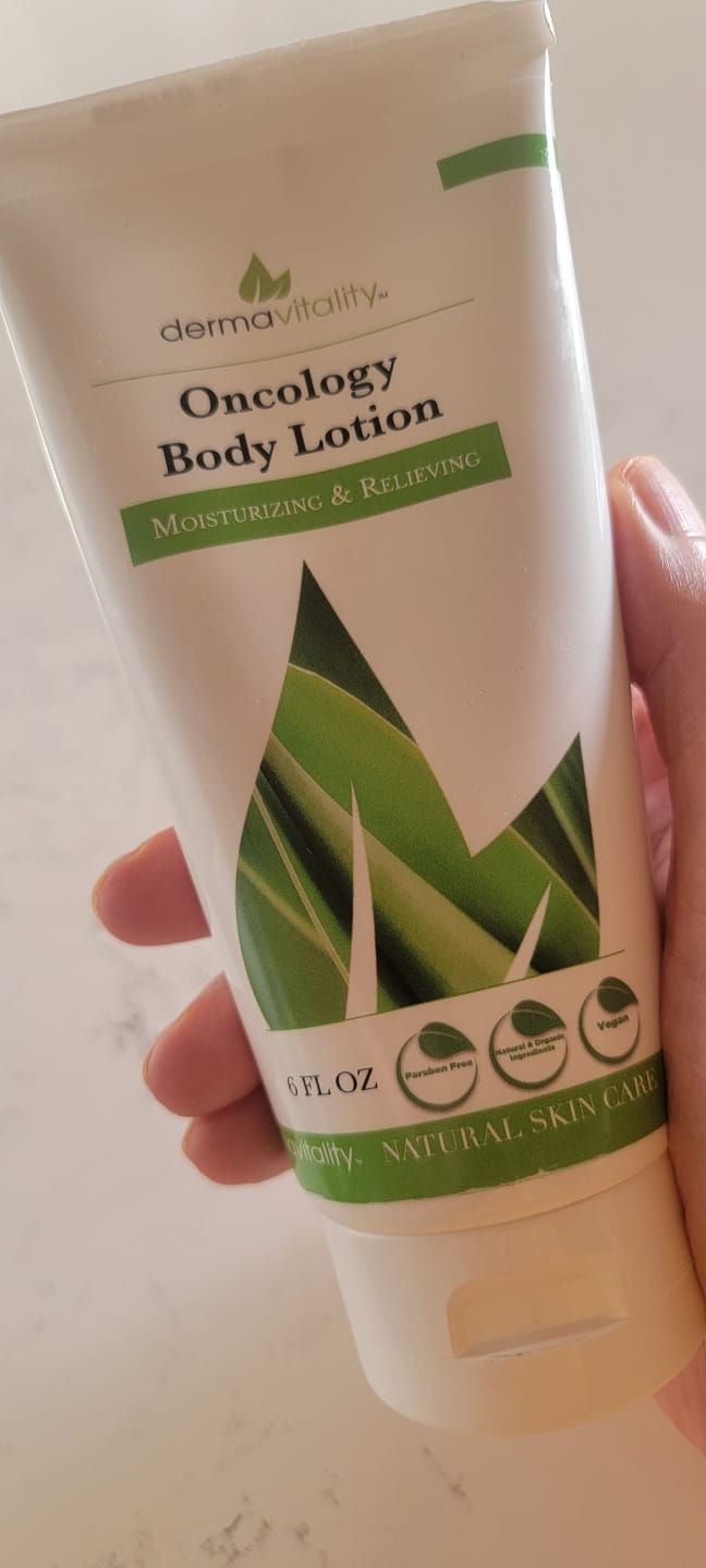 Customer photo review of Best Lotion for Chemo Skin