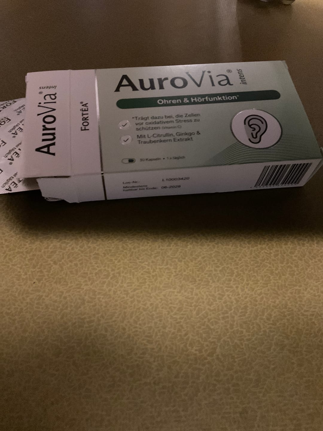 Customer photo review of AuroVia® intens – Ohren & Hörfunktion