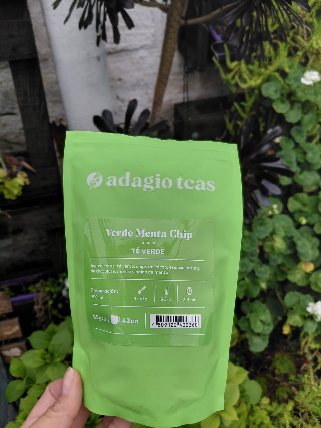 Customer photo review of Verde Menta Chip