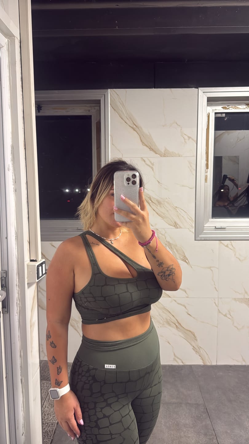 Customer photo review of Top Monospalla Cocco Verde