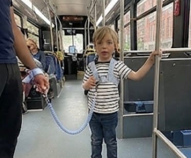 Customer photo review of Kidguard™ - Arnés de Seguridad Antiperdida