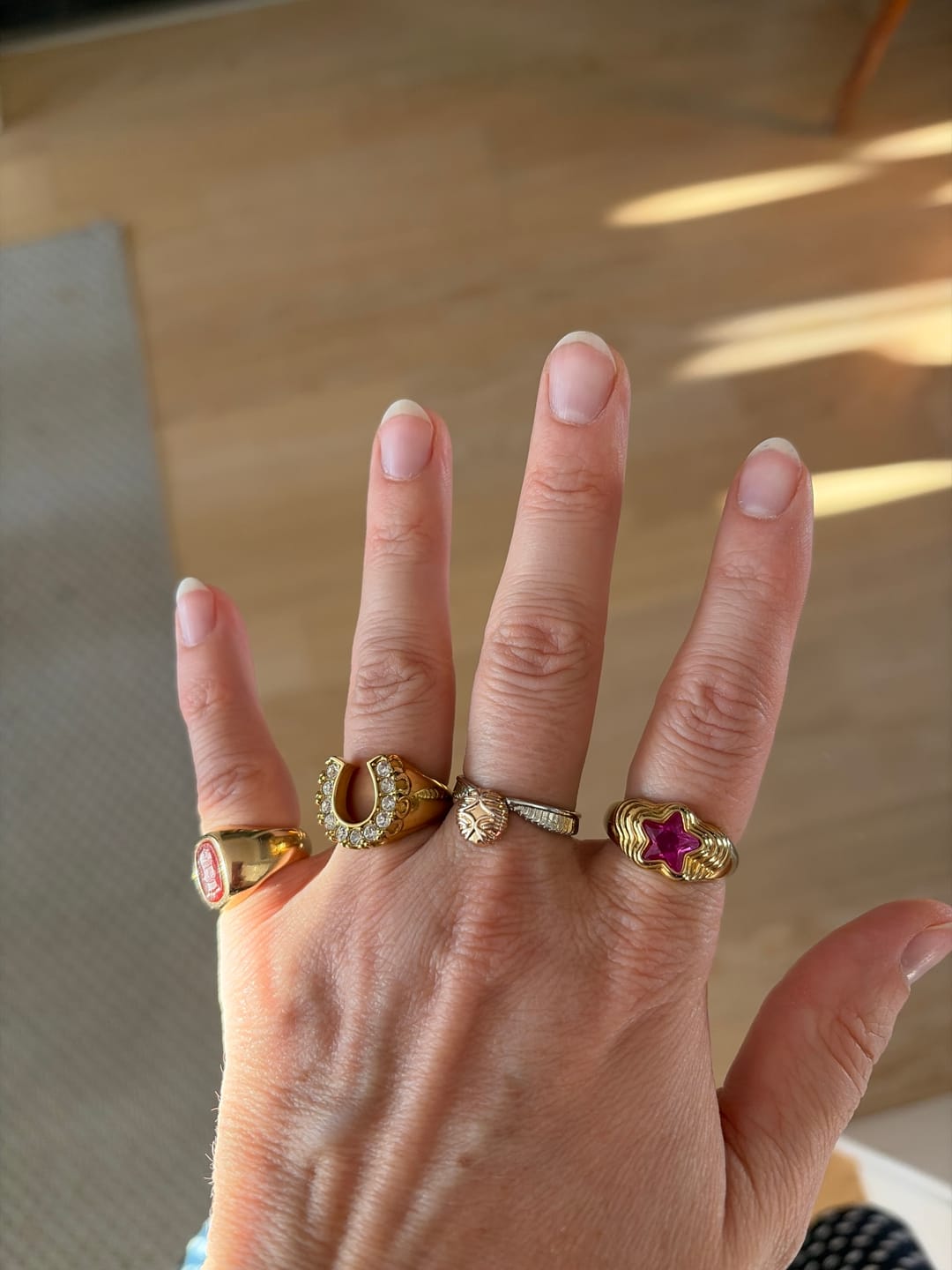 Customer photo review of Starstruck Pink Ring