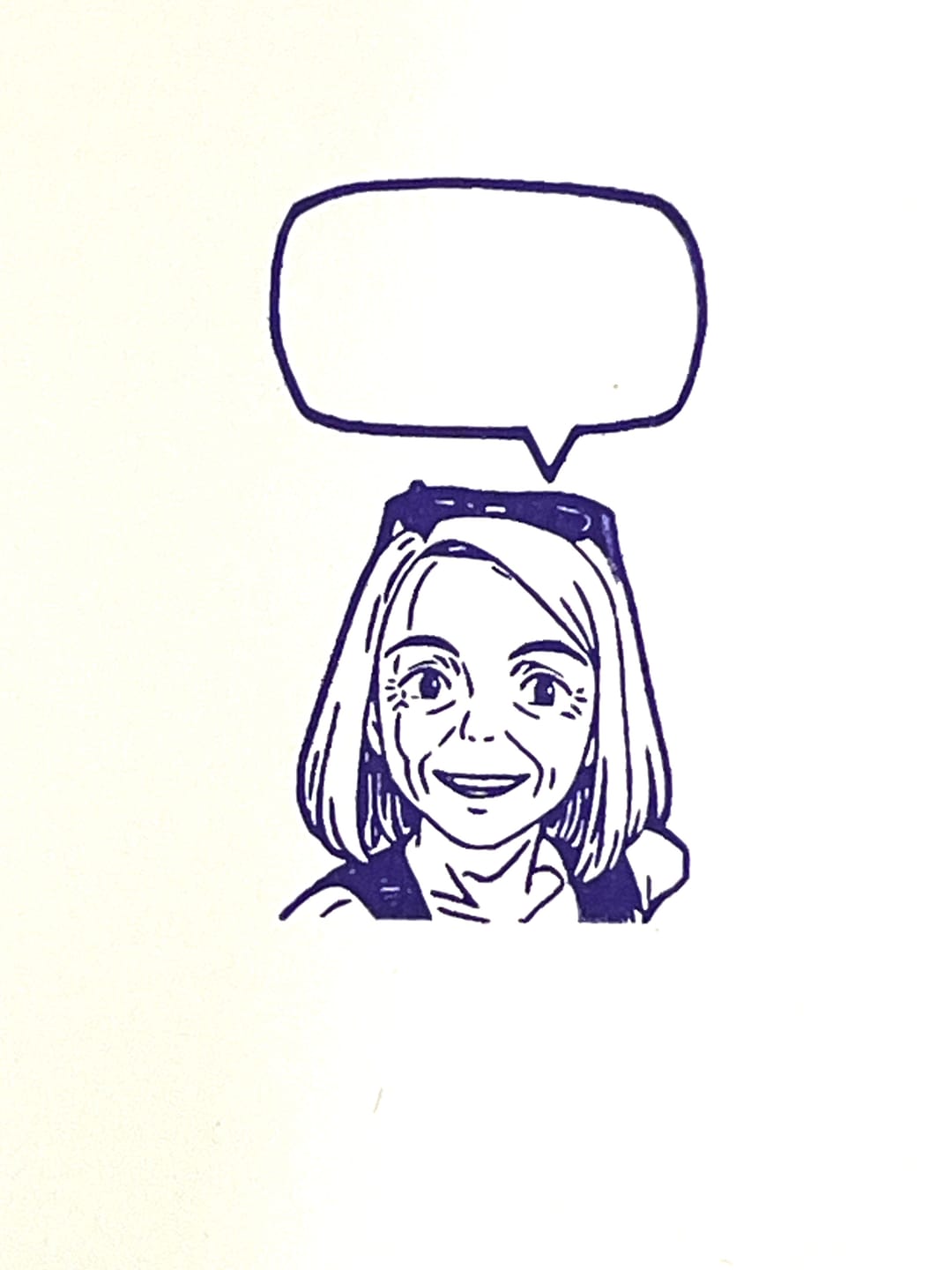 Customer photo review of Face Stamp - 30 x 50mm﹘AU