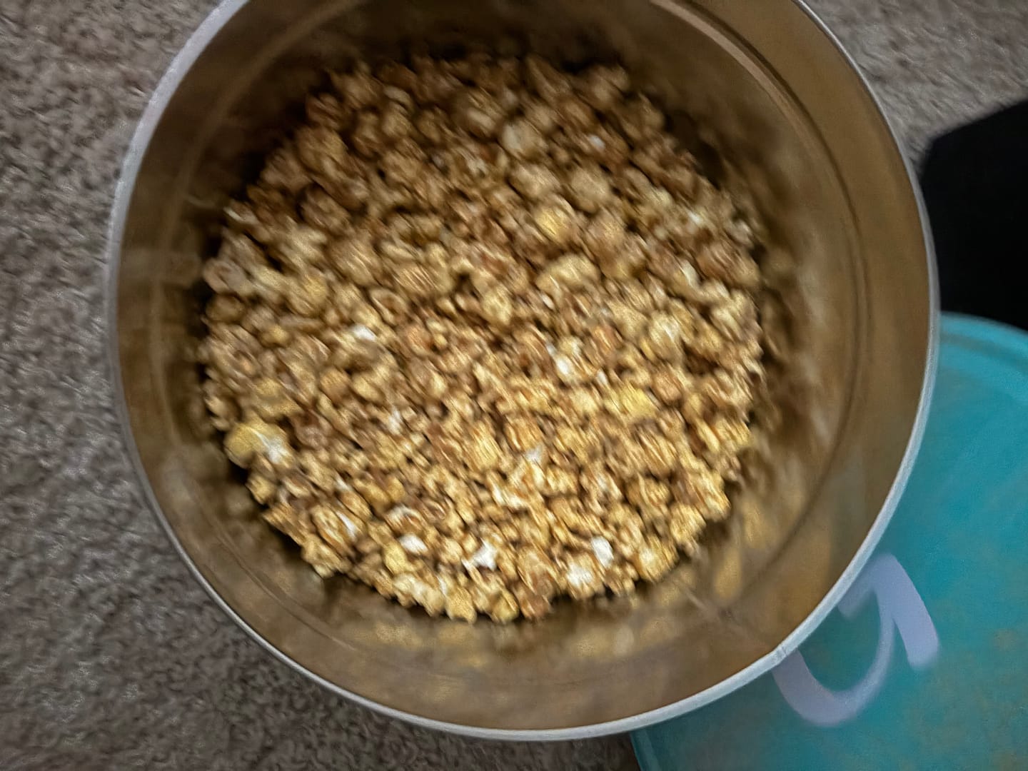 Customer photo review of Peanut Brittle 1/3 lb
