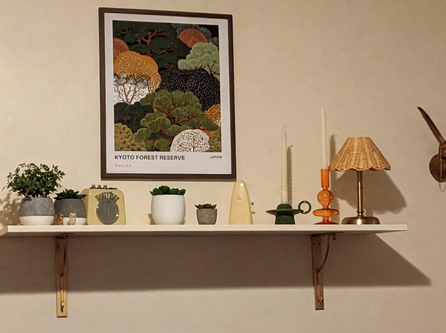 Customer photo review of Kyoto Forest Reserve Print