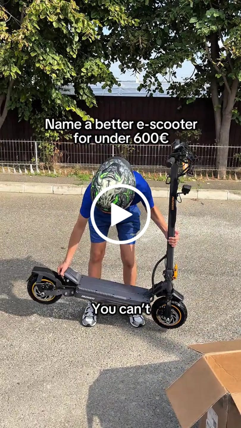 Customer video review of Ausom K20 Pro (Laluz 2 Pro)  E-Scooter