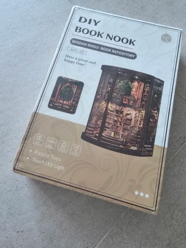 Customer photo review of Booknook Kit | Wisdom Ring