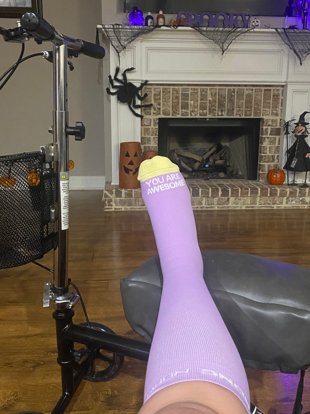 Customer photo review of NurseStrong Performance Compression Socks