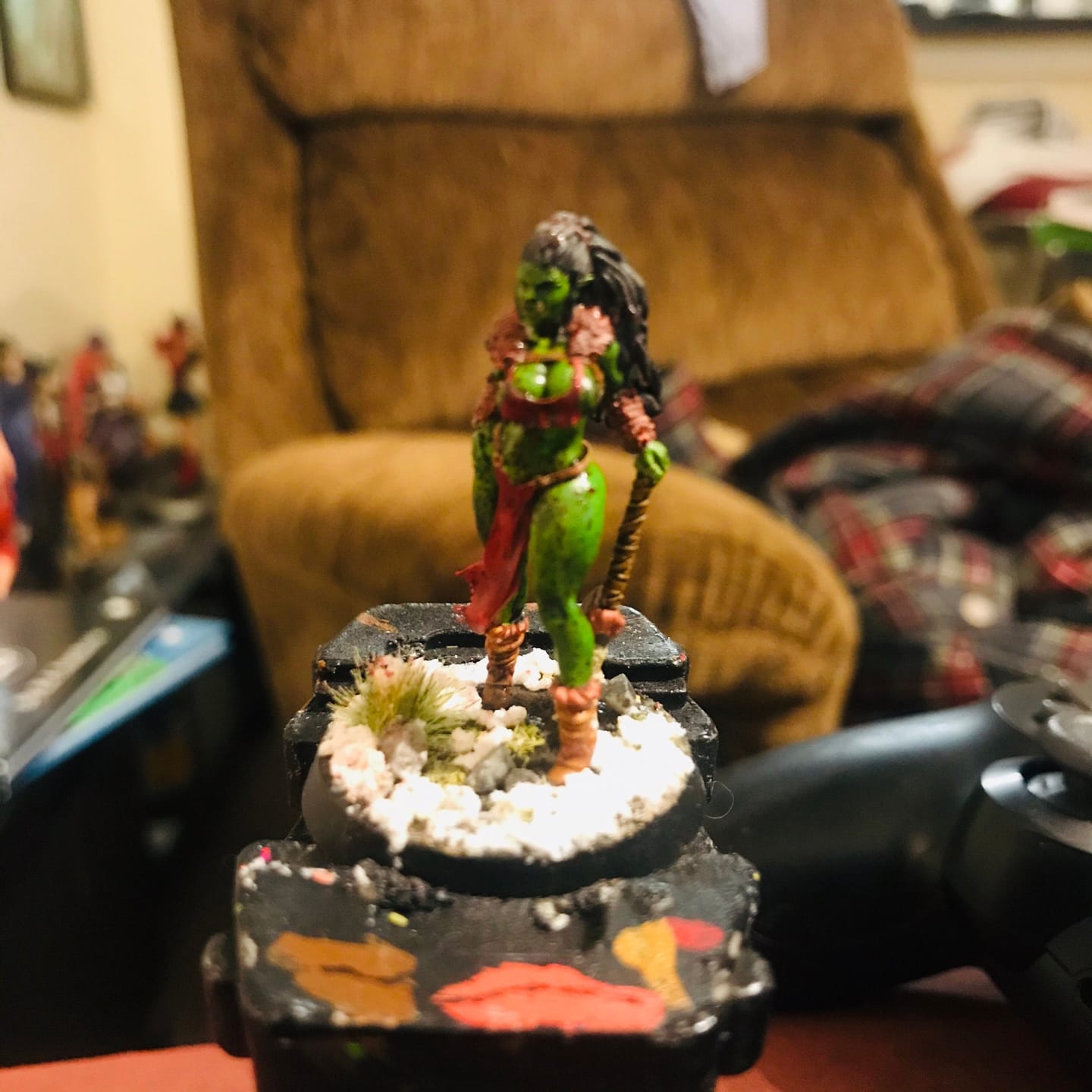 Customer photo review of Orc Lady - Pinup