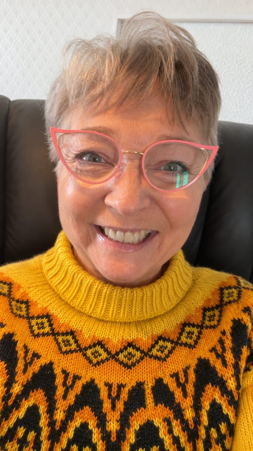 Customer photo review of Tansy Eyeglasses