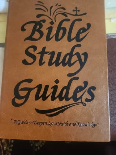 Customer photo review of Bible Study Guide Journal – 66 Pages