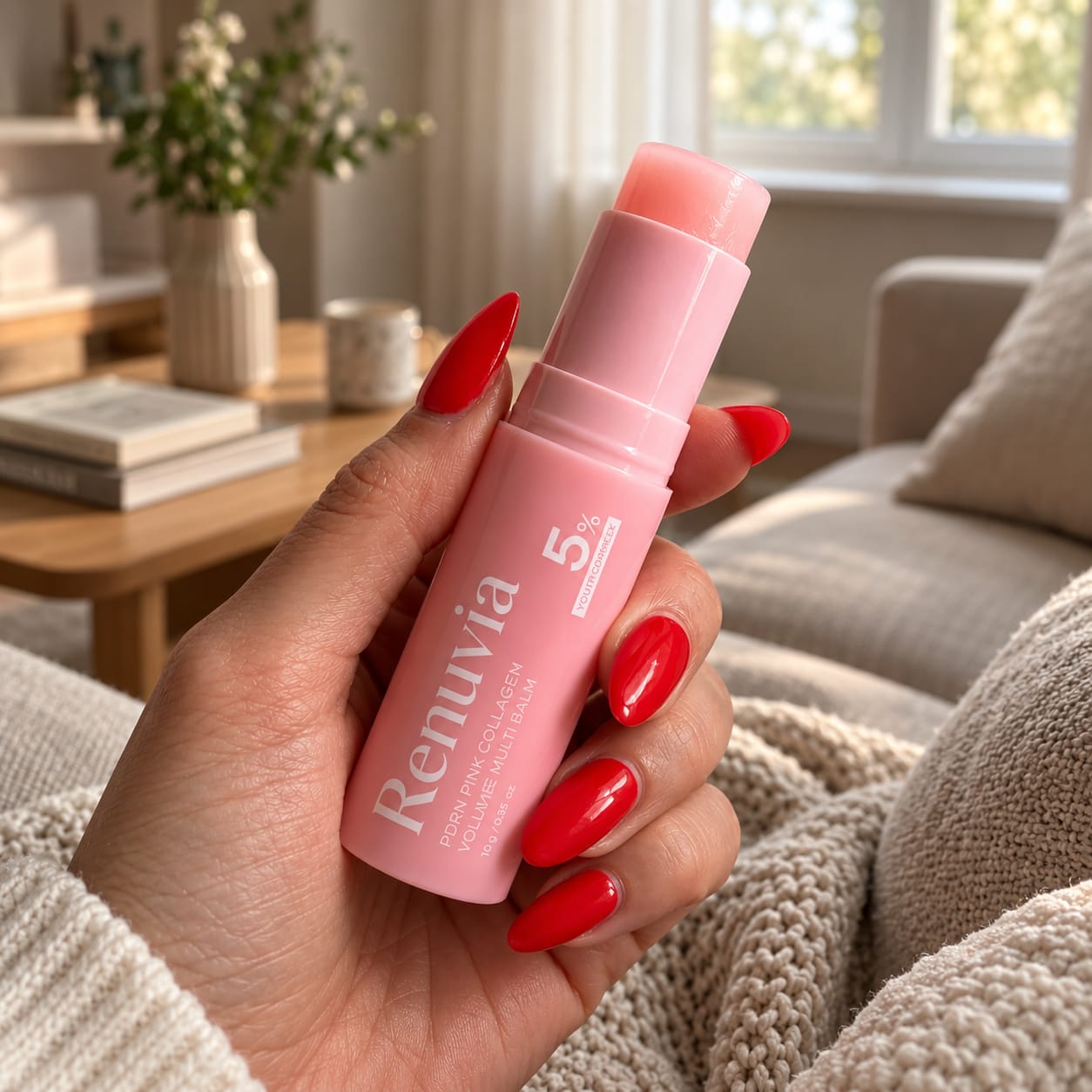 Customer photo review of Renuvia Kollagen Volume Balm – För Huden Som Tappat Sin Glöd