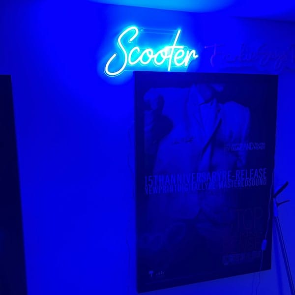 Customer photo review of Custom Neon: Scooter