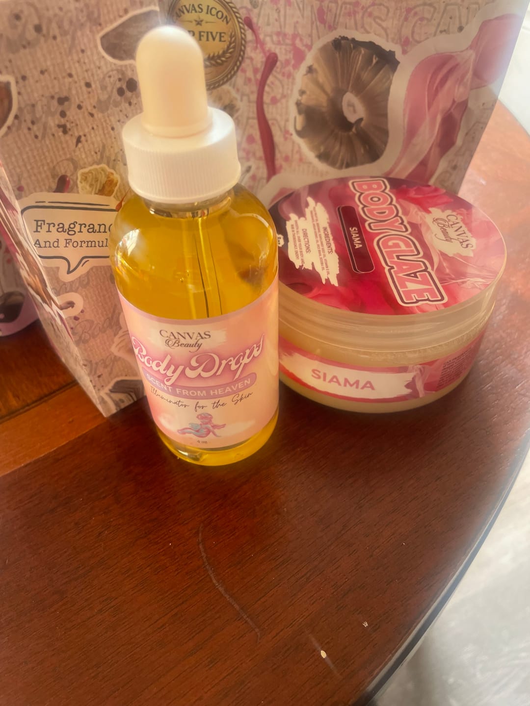 Customer photo review of BODY DROPS: SCENT FROM HEAVEN