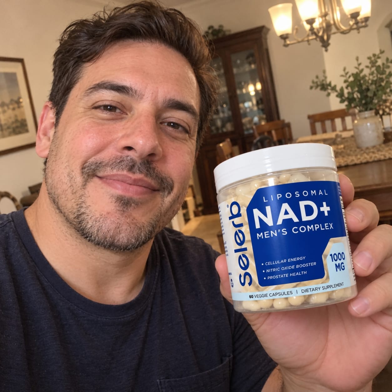 Customer photo review of Selerb NAD+ Men’s Complex 60 Cápsulas