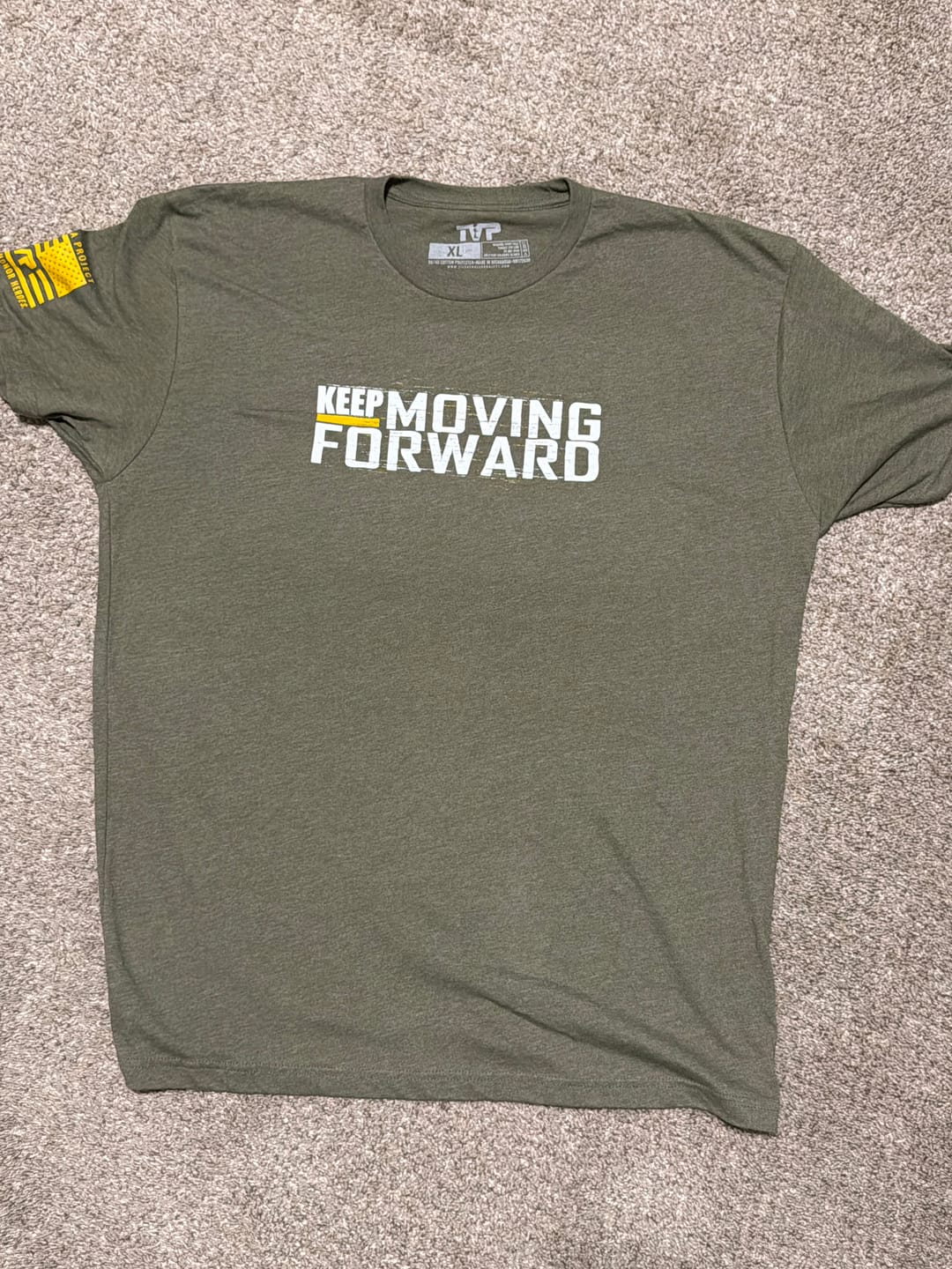 Customer photo review of Keep Moving Forward